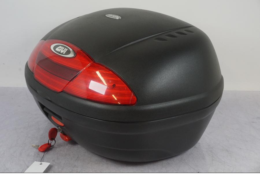 Baksidan på Topbox från en BMW R 1100 GS -1998 motorcykel.