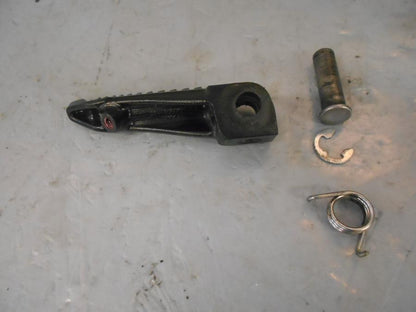 Baksidan på Fotpinne från en Kawasaki Z 1000 -2019 motorcykel.