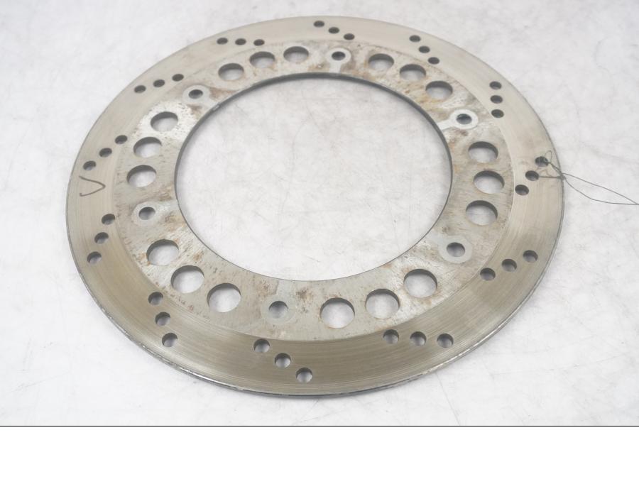 Framsidan på Bromsskiva från en Suzuki GSX 1100 -1992 motorcykel.