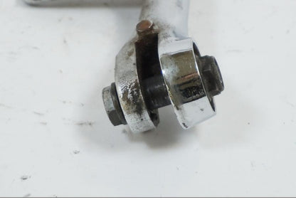 Snett uppifrån på Sidostöd från en Honda VT 600 C -1995 motorcykel.