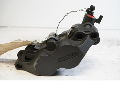 Baksidan på Bromsok från en BMW R 1100 S -2001 motorcykel.