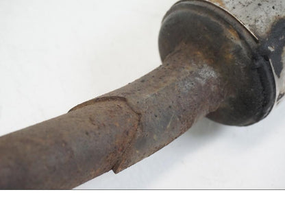 Vänster sida på Avgassystem från en Honda NSR 125 -1991 motorcykel.