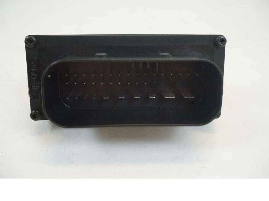 Baksidan på ESA Control Unit från en BMW S 1000 XR -2019 motorcykel.