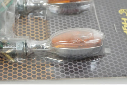 Höger sida på Blinkers från en Universal Universal -0 moped.