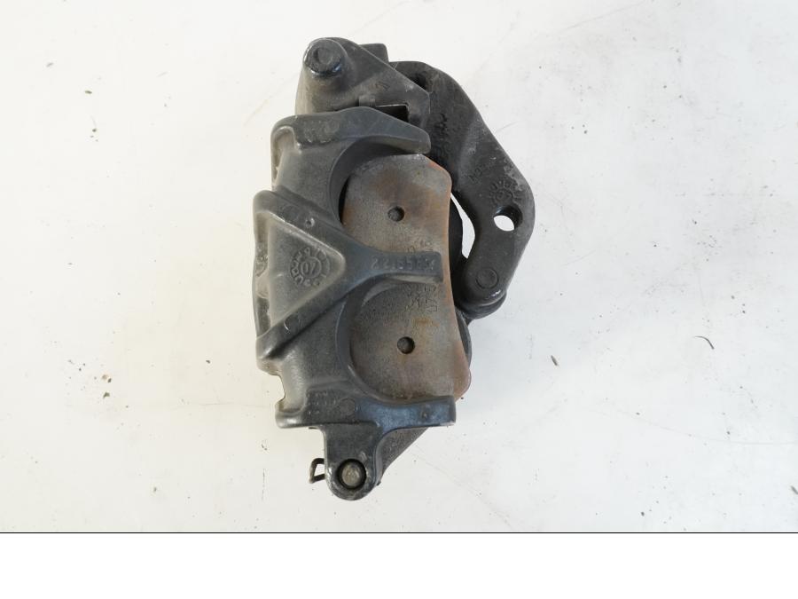 Framsidan på Bromsok från en BMW F 800 GS -2008 motorcykel.