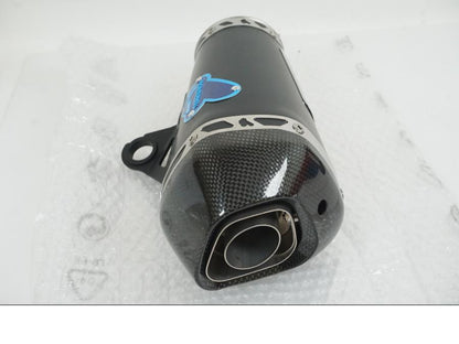 Snett nerifrån på Ljuddämpare Sport från en Ducati Scrambler 800 -2020 motorcykel.