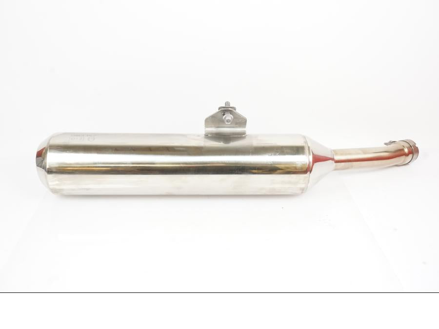 Framsidan på Ljuddämpare från en Yamaha FJR 1300 -2006 motorcykel.