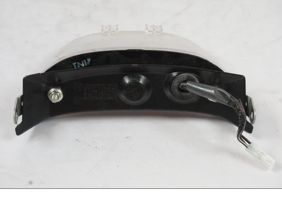 Snett uppifrån på Baklampa från en Honda CBR 1000 RR -2007 motorcykel.