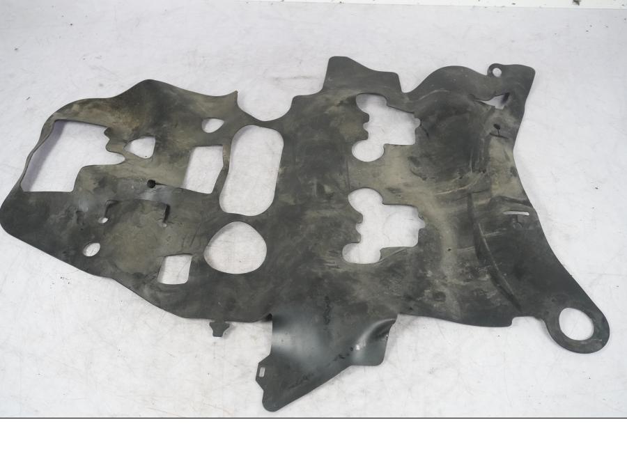 Framsidan på Värmeskydd från en Kawasaki ZX-10R -2008 motorcykel.