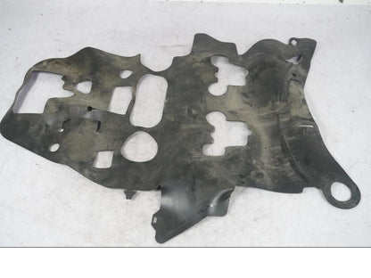 Framsidan på Värmeskydd från en Kawasaki ZX-10R -2008 motorcykel.