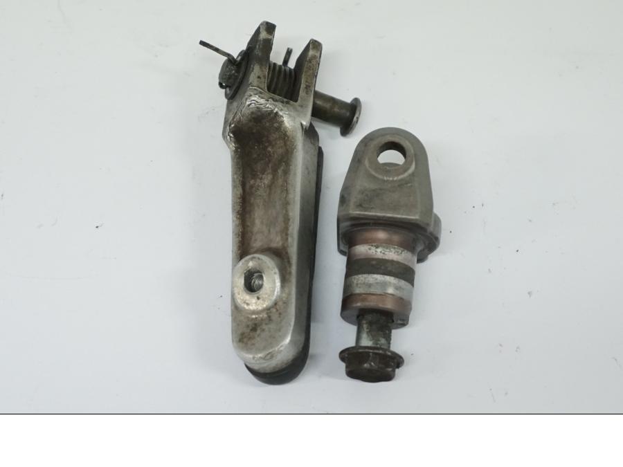 Snett uppifrån på Fotpinne från en Honda CBR 900 RR -2002 motorcykel.