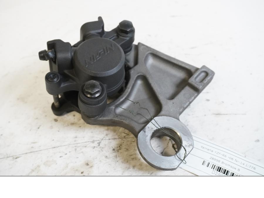 Framsidan på Bromsok från en Yamaha YZF R6 -2006 motorcykel.