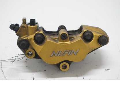 Framsidan på Bromsok från en Honda VTR 1000 F -2005 motorcykel.