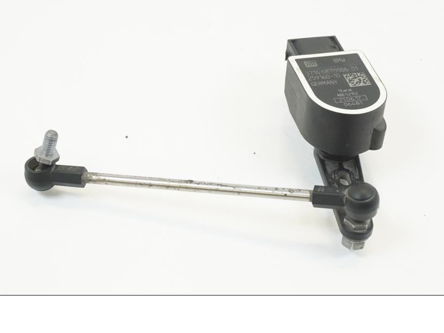 Baksidan på Givare ESA Stötdämpare från en BMW R 1200 GS -2018 motorcykel.