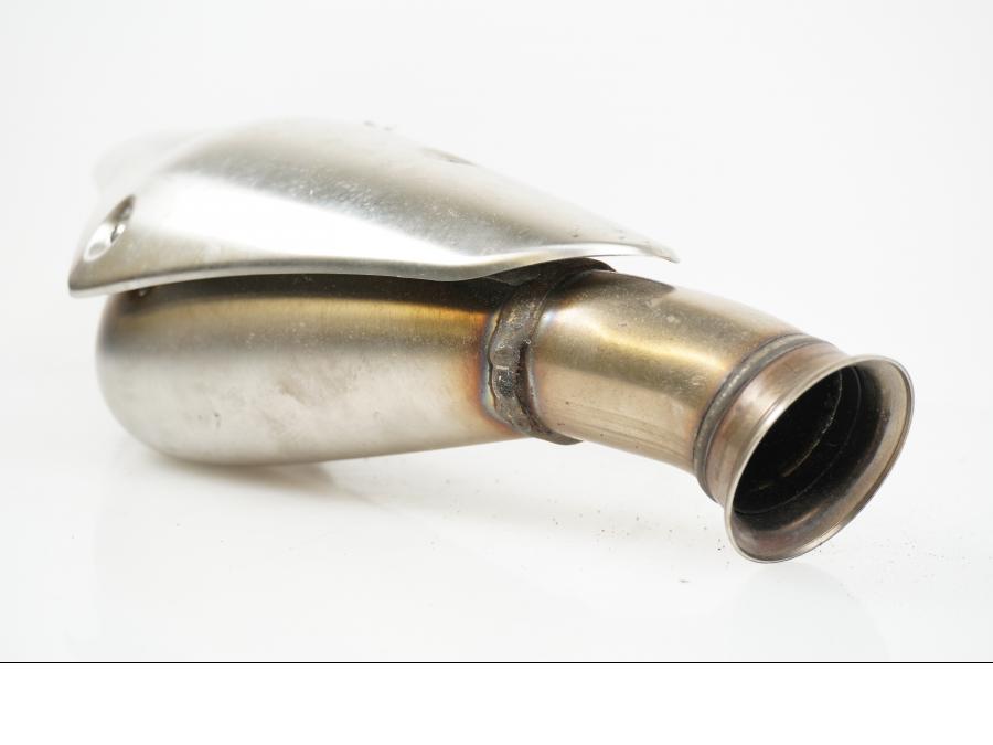 Baksidan på Ljuddämpare från en KTM 790 Duke -2018 motorcykel.