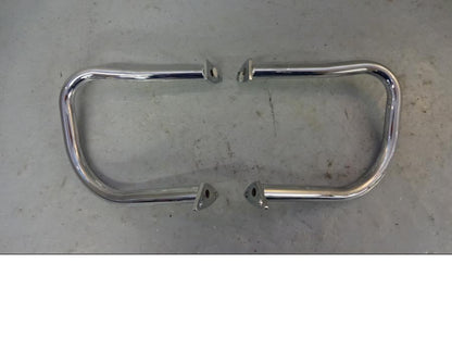 Baksidan på Motorskyddsbåge från en Indian Chieftain Classic -2019 motorcykel.