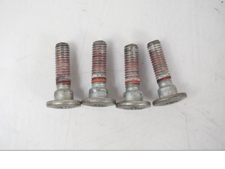 Baksidan på Bromsskiva från en Kawasaki ZZ-R 1400 -2009 motorcykel.