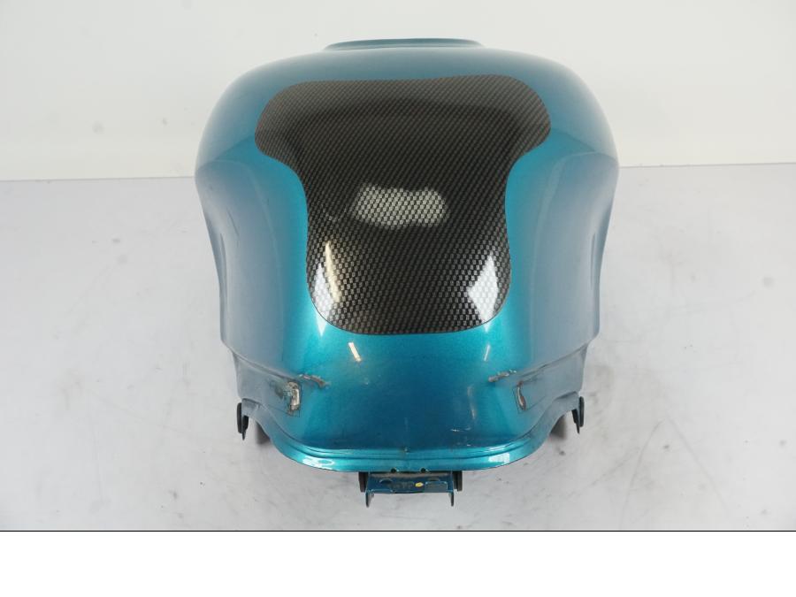 Snett uppifrån på Bensintank från en Honda VFR 750 -1994 motorcykel.