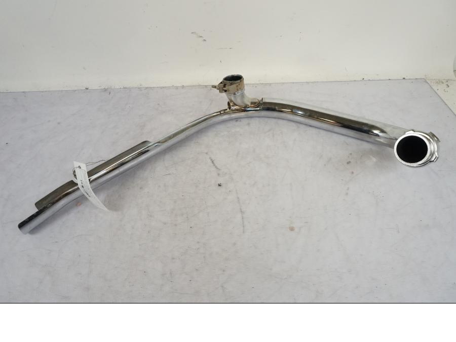 Höger sida på Grenrör från en Triumph Bonneville T120 -2021 motorcykel.