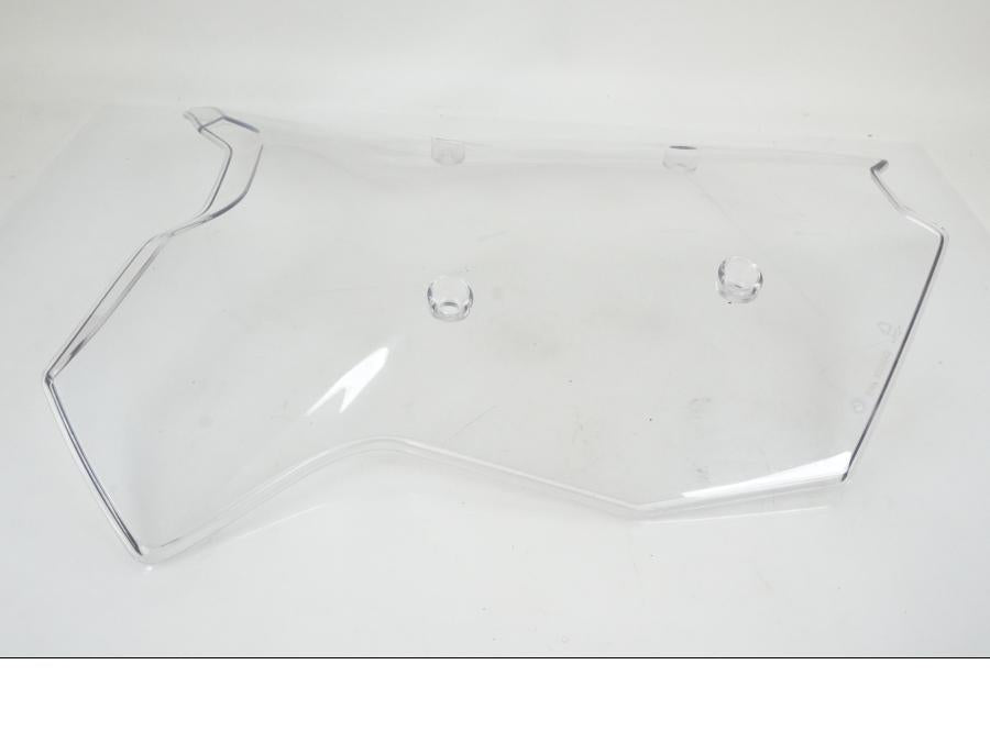 Baksidan på Vindruta från en KTM 1290 Super Duke -2023 motorcykel.