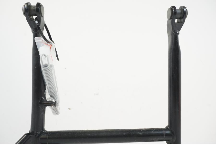 Snett uppifrån på Centralstöd från en BMW R 1250 GS -2021 motorcykel.