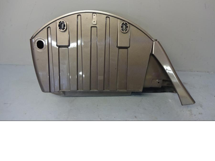 Baksidan på Sidoväska från en Indian Roadmaster -2019 motorcykel.