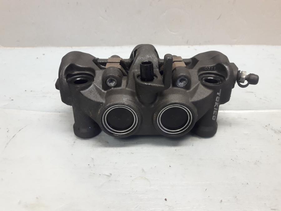 Framsidan på Bromsok från en Kawasaki Z 1000 -2013 motorcykel.