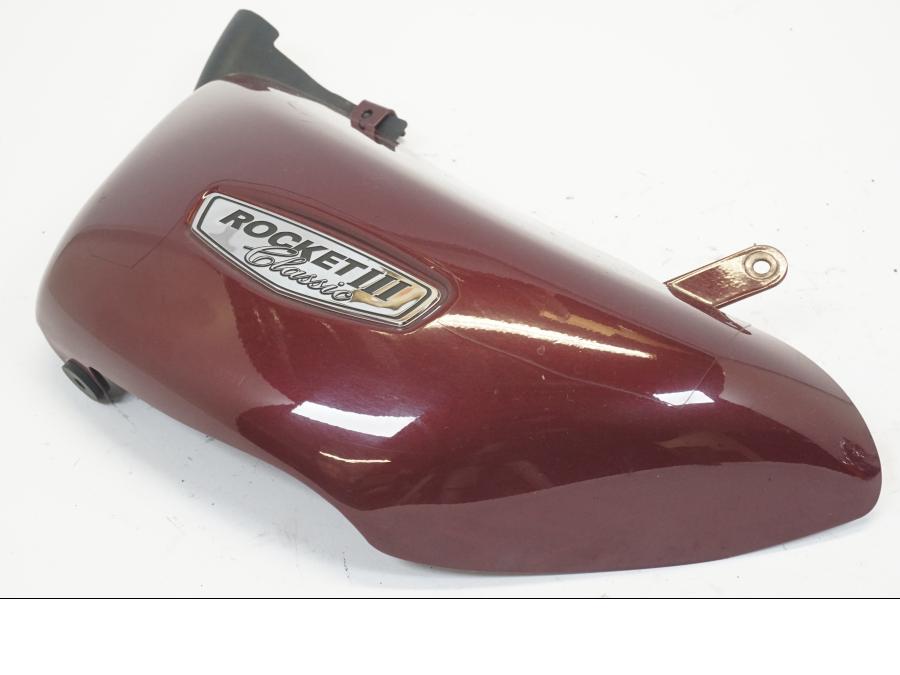 Baksidan på Sidopanel från en Triumph Rocket III -2007 motorcykel.