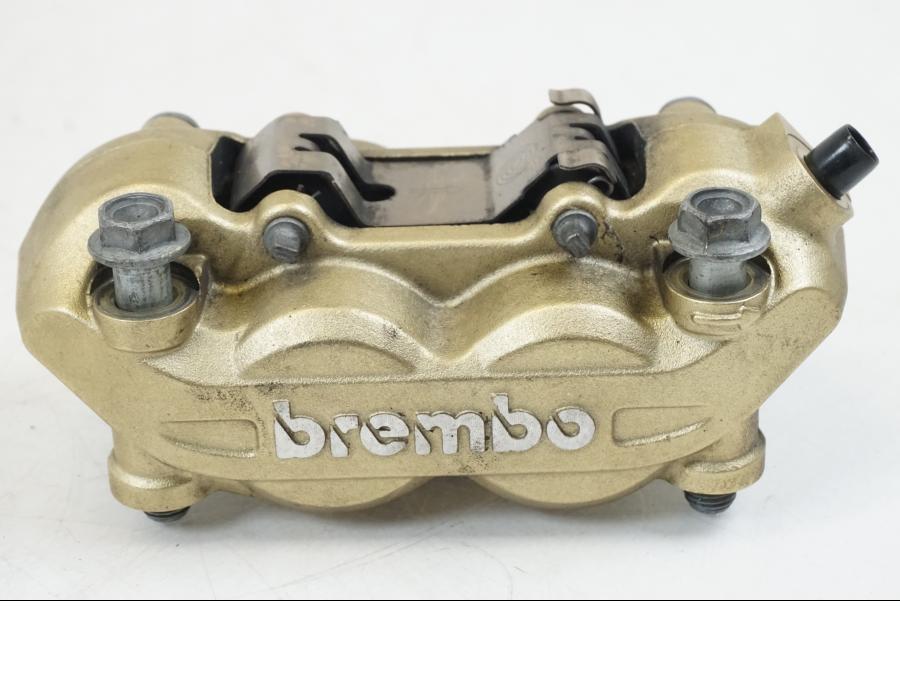 Framsidan på Bromsok från en Aprilia Tuono V4R -2011 motorcykel.