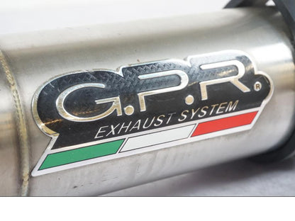 Vänster sida på Ljuddämpare Sport från en Kawasaki ER-6N -2016 motorcykel.