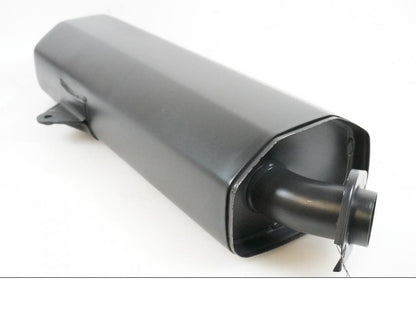 Höger sida på Ljuddämpare från en H-D Pan America -2022 motorcykel.