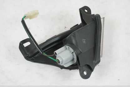 Snett nerifrån på Blinkers från en Kawasaki ZX-6R -2011 motorcykel.