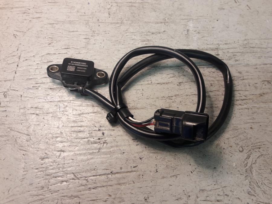 Framsidan på Växelindikator från en KTM 1290 Super Duke -2016 motorcykel.