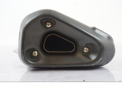 Snett nerifrån på Ljuddämpare från en Kawasaki ZX-6R -2011 motorcykel.