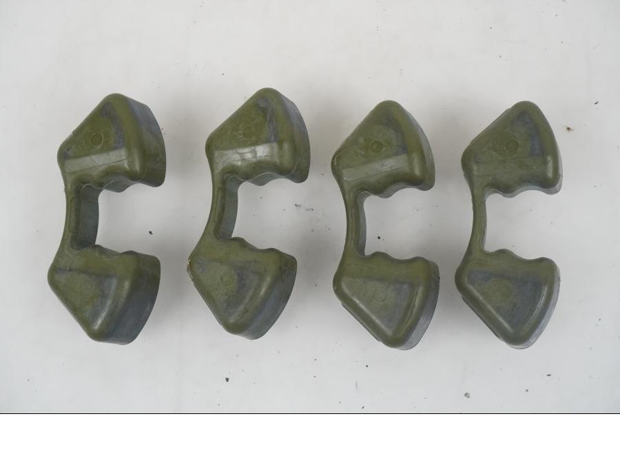 Baksidan på Ryckutjämnare från en Kawasaki Z 750 -2008 motorcykel.