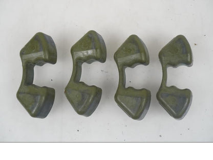 Baksidan på Ryckutjämnare från en Kawasaki Z 750 -2008 motorcykel.