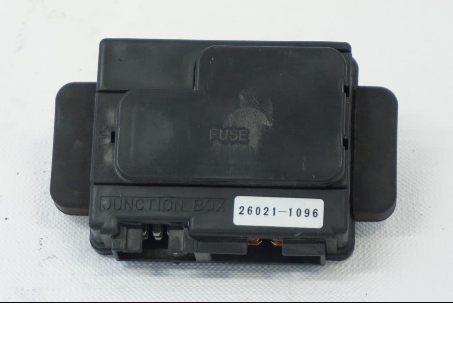 Framsidan på Säkringsbox från en Kawasaki VN 1500 Mean Streak -2002 motorcykel.