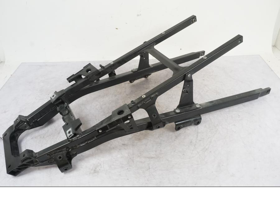 Framsidan på Bakram från en BMW K 1600 GTL -2015 motorcykel.