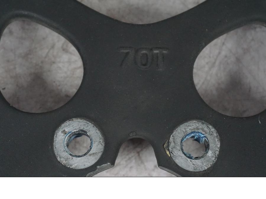 Extrabild2 på Remdrev från en Buell 1125 R -2008 motorcykel.