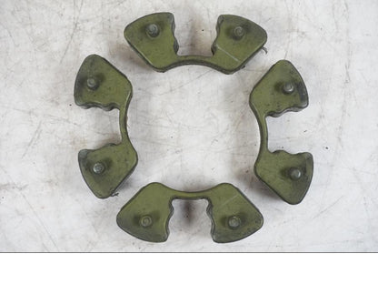 Framsidan på Ryckutjämnare från en Kawasaki ZX-6R -2006 motorcykel.