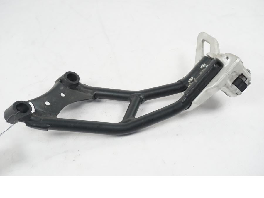 Snett uppifrån på Fotpinne från en MV Agusta Dragster -2014 motorcykel.