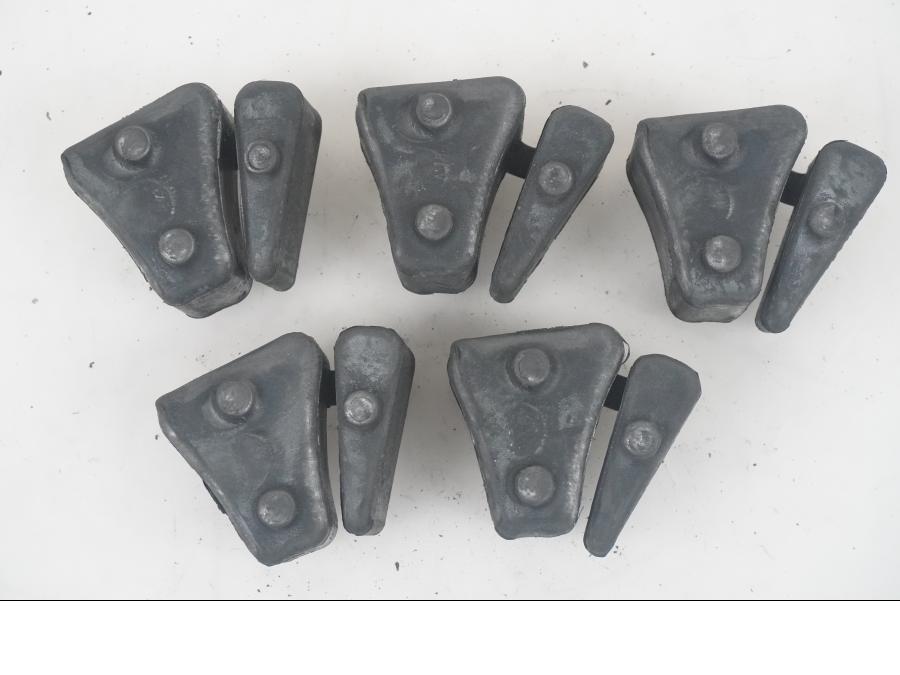 Baksidan på Ryckutjämnare från en Honda CBR 900 RR -1997 motorcykel.