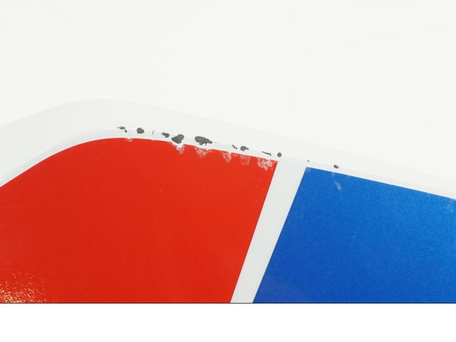 Baksidan på Sidopanel från en BMW S 1000 XR -2020 motorcykel.