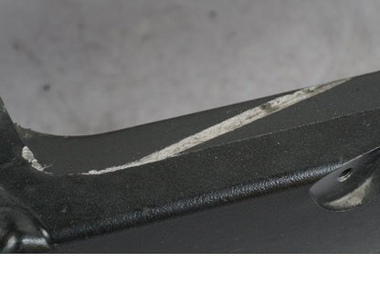 Snett uppifrån på Sving från en Suzuki GSX-R 1000 -2007 motorcykel.