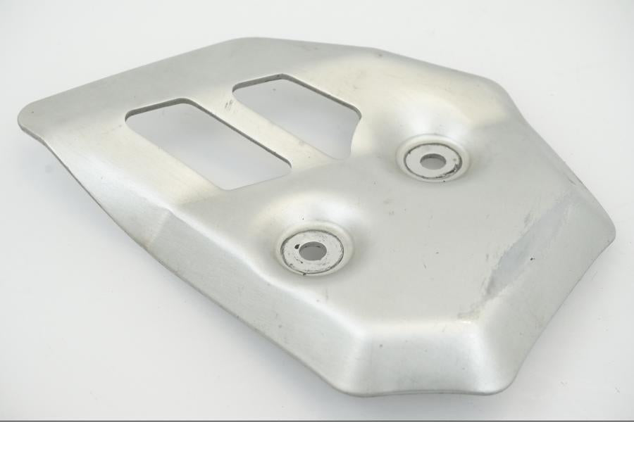 Snett uppifrån på Fotpinnehälskydd från en Yamaha XT 660 R -2004 motorcykel.