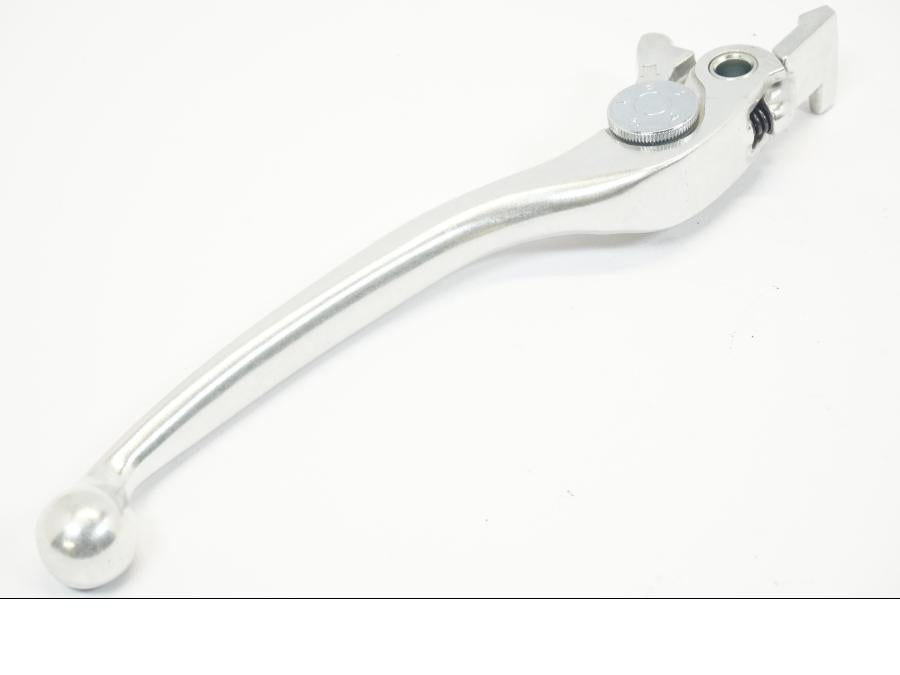 Vänster sida på Bromsgrepp från en Kawasaki Ninja 650 -2018 motorcykel.