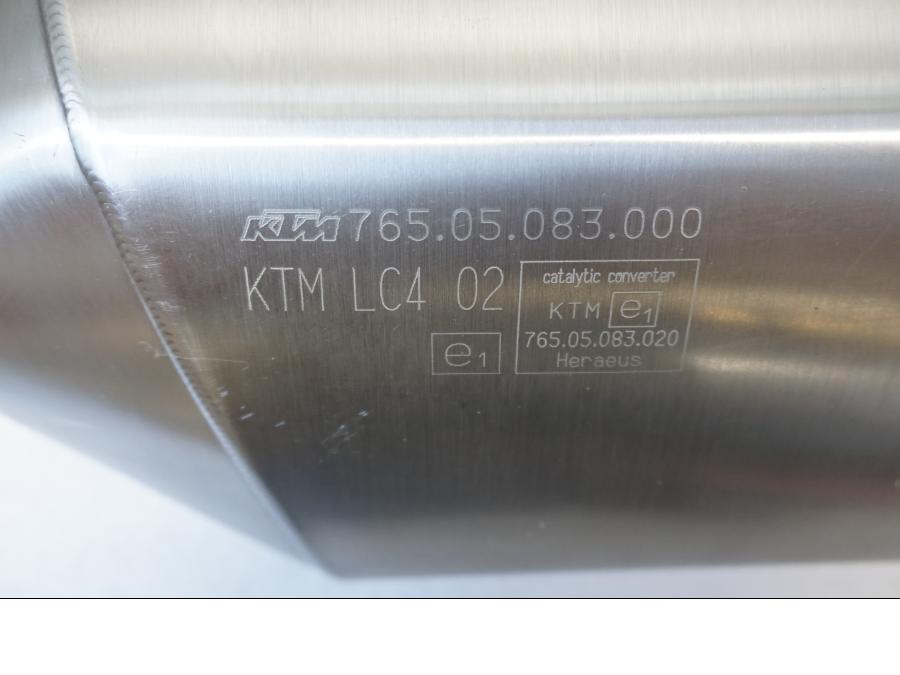 Extrabild1 på Ljuddämpare från en KTM 690 Enduro -2011 motorcykel.