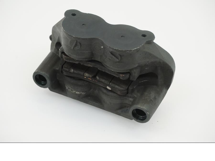 Snett uppifrån på Bromsok från en Kawasaki Z 1000 -2014 motorcykel.