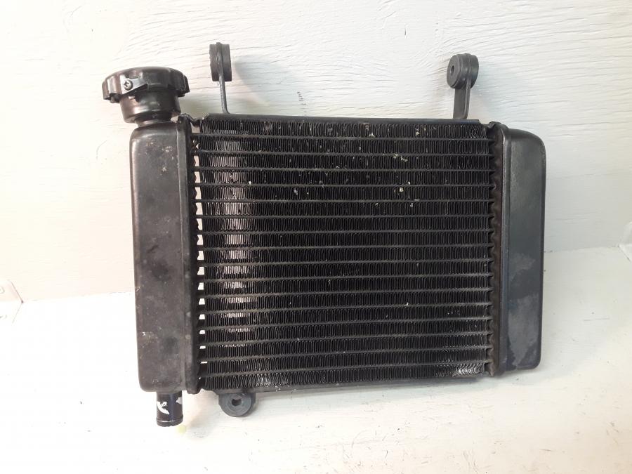 Framsidan på Vattenkyl från en Honda CBR 125 R -2008 motorcykel.