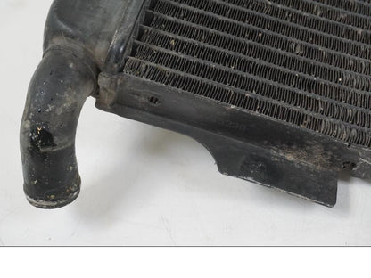 Vänster sida på Vattenkyl från en Aprilia RS 250 -1998 motorcykel.